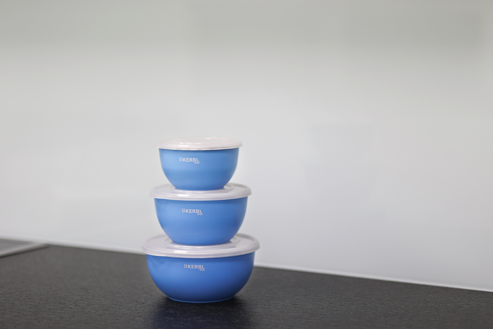 Kerbl Pet Stainless Steel Bowl Set 3 ciotole inox