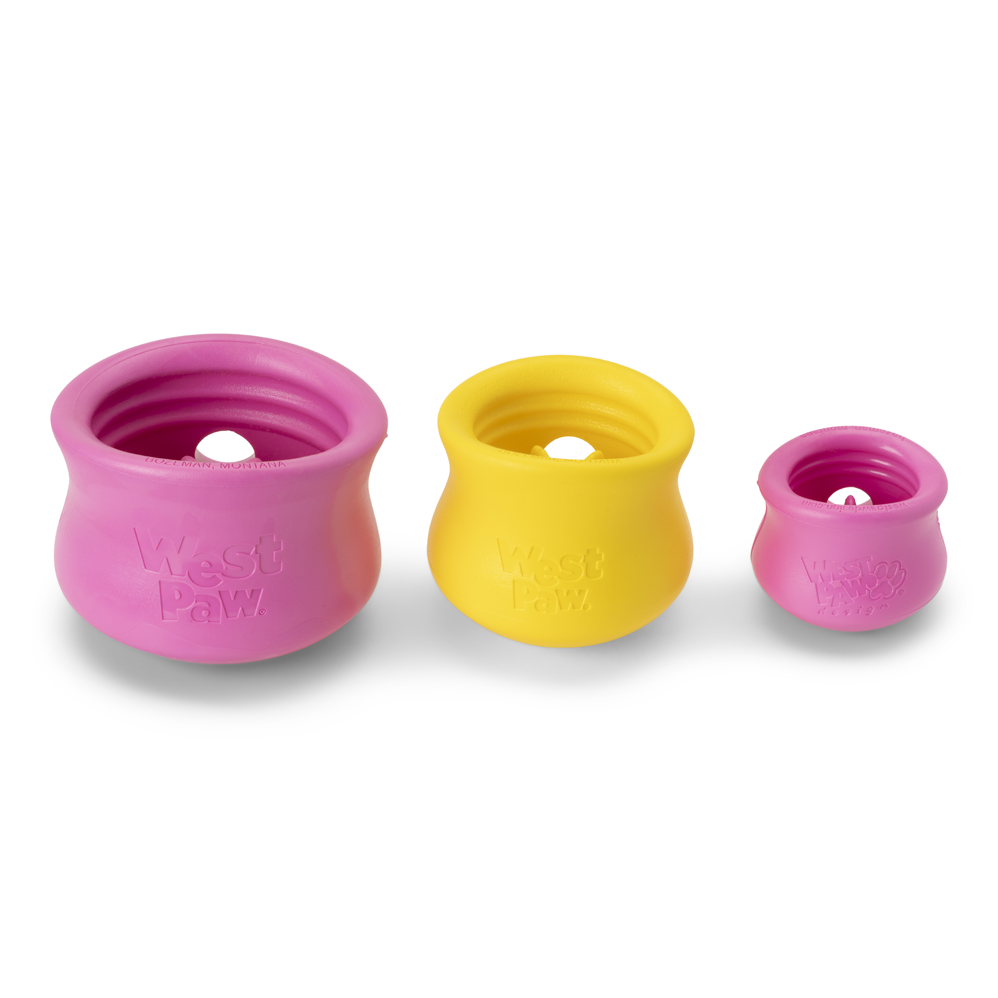 West Paw Toppl Gioco Cane Interattivo Rosa Hot Pink