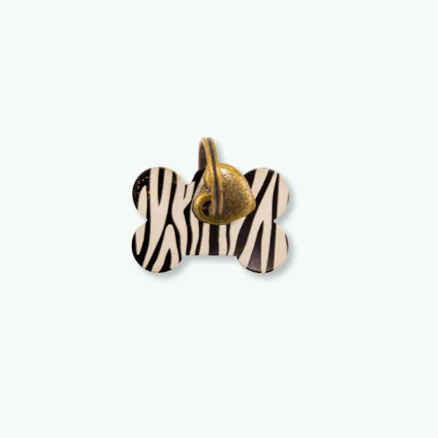 Dog with a Mission Zebra Botje S medaglietta cane personalizzata