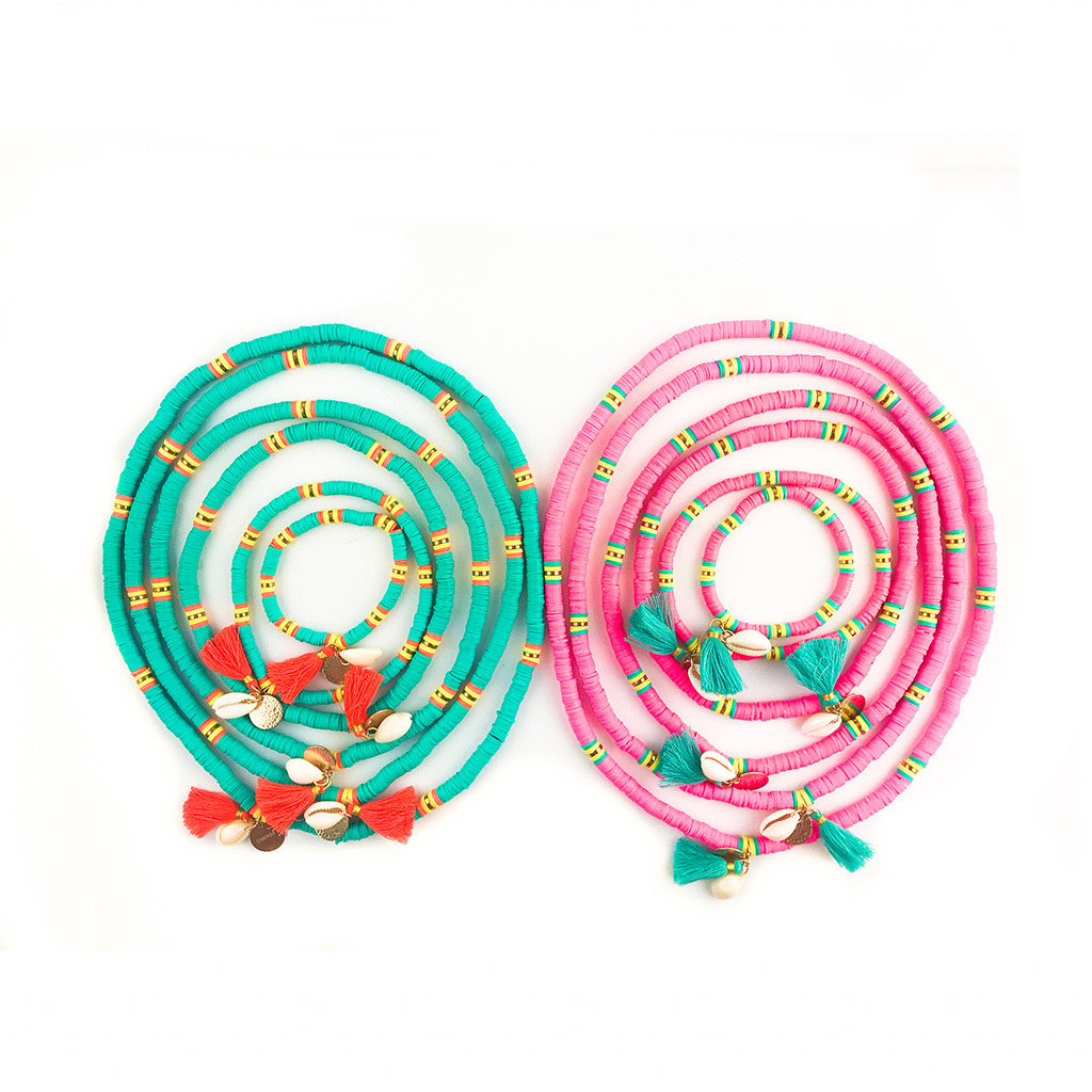 Dog with a Mission Coco Beach collana cane turchese L fino a 50 cm