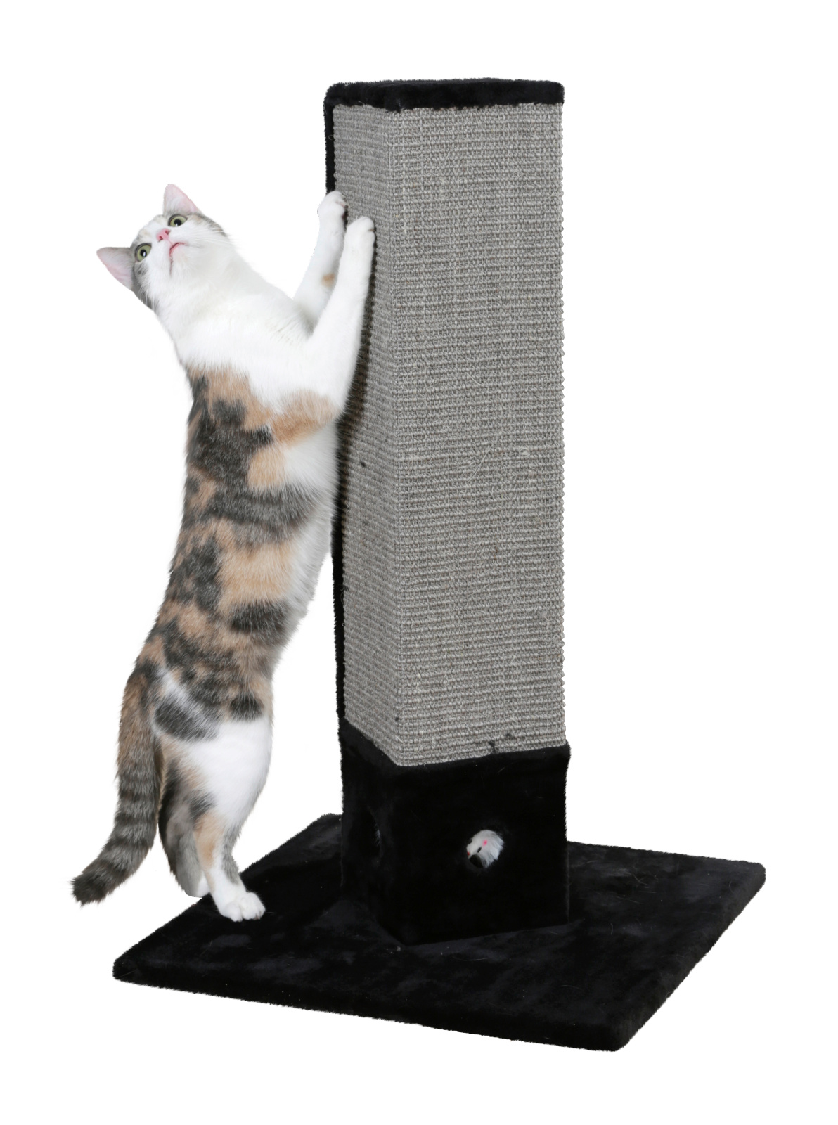 Kerbl Pet Cat Scratch tiragraffi 4 angoli sisal con topini