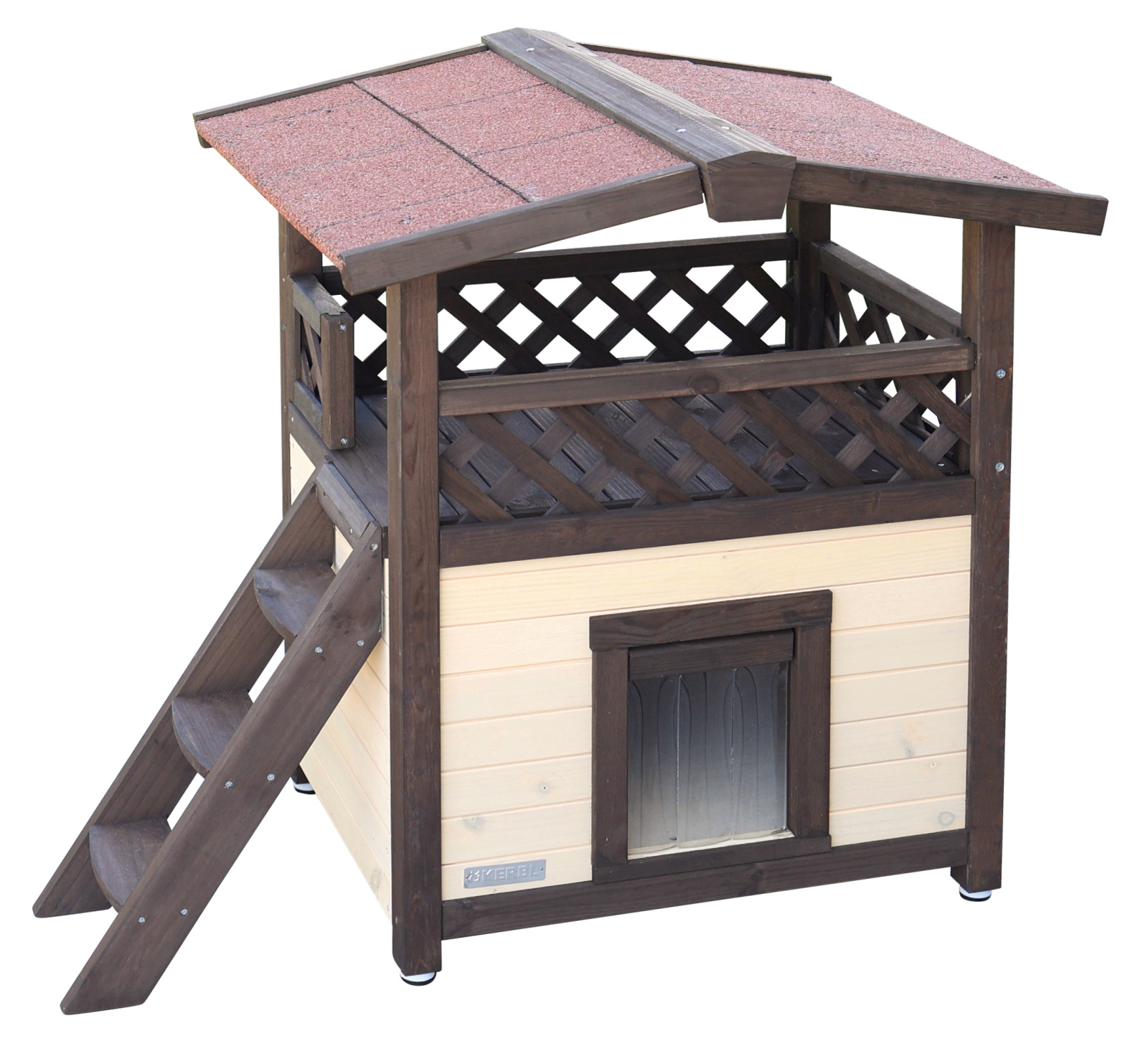 Kerbl Pet 4-Seasons Deluxe Cuccia Gatto Esterno Riscaldabile
