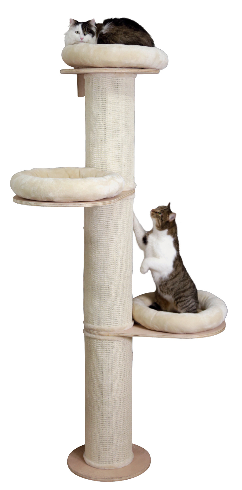 Kerbl Pet Dolomit Tower Albero Tiragraffi Sisal 3 Cuccette