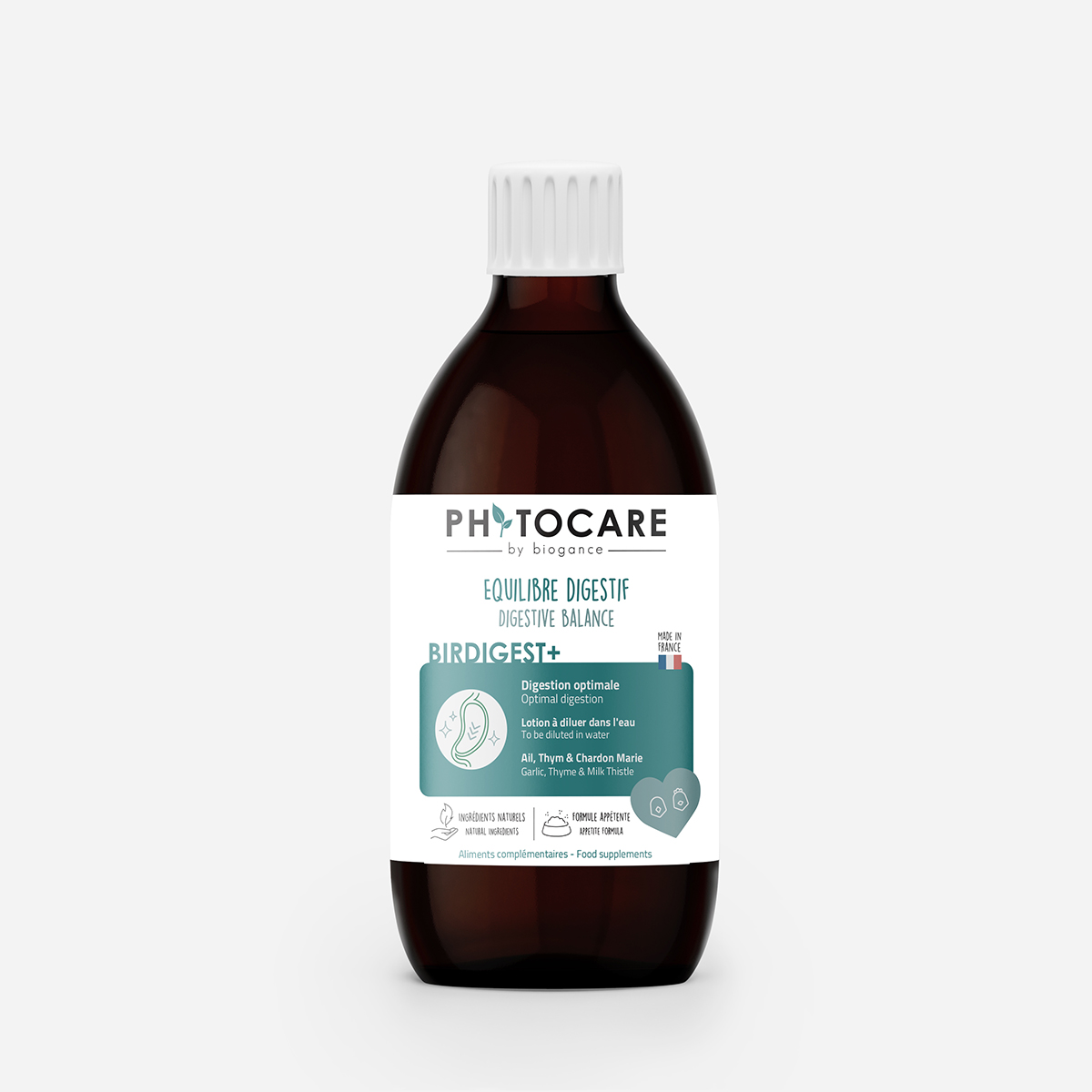 Biogance Phytocare Birdigest+ integratore uccelli 200 ml aglio