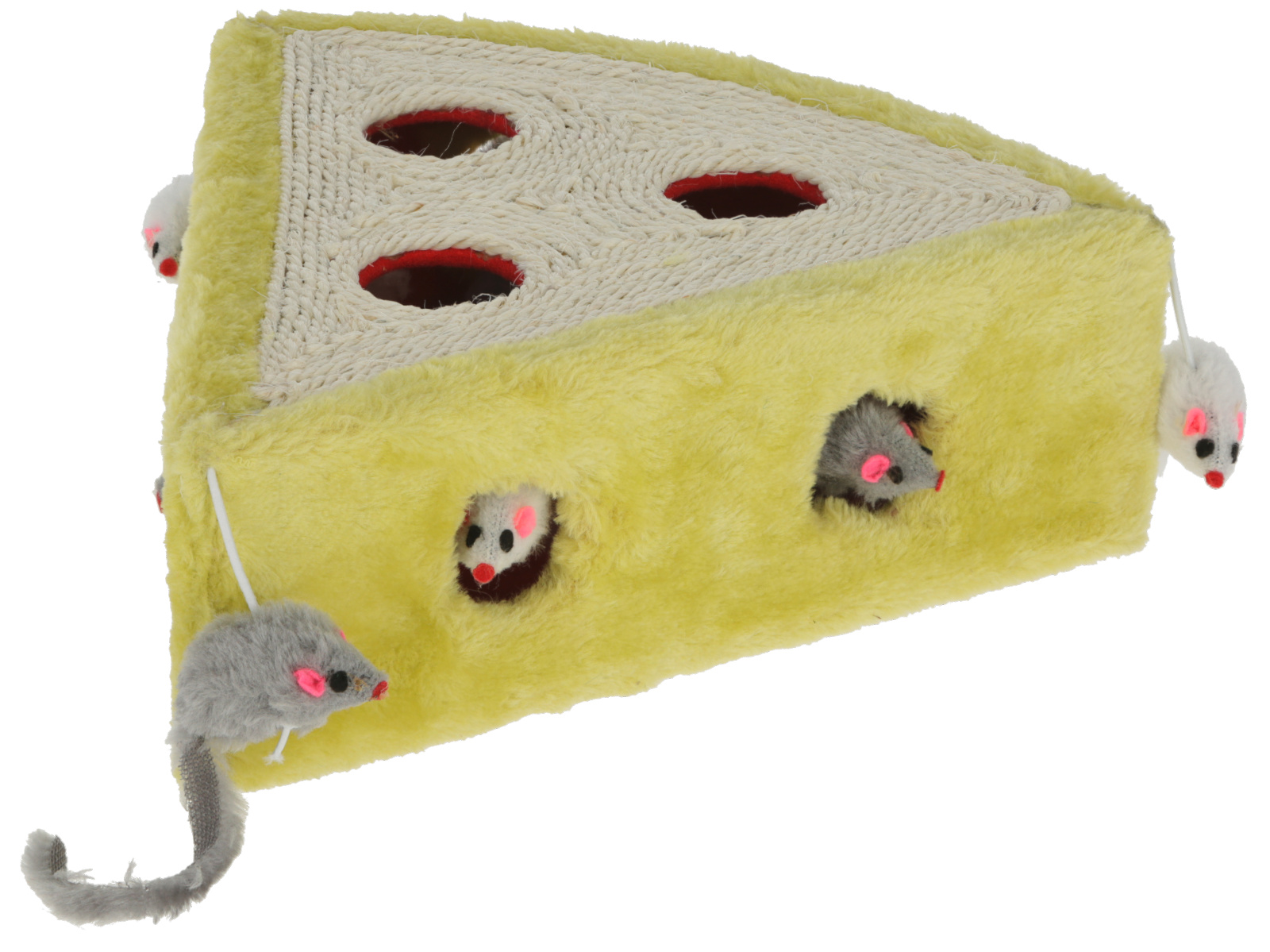 Kerbl Cat Toy Sisal Toy Cheesy gioco gatto sisal