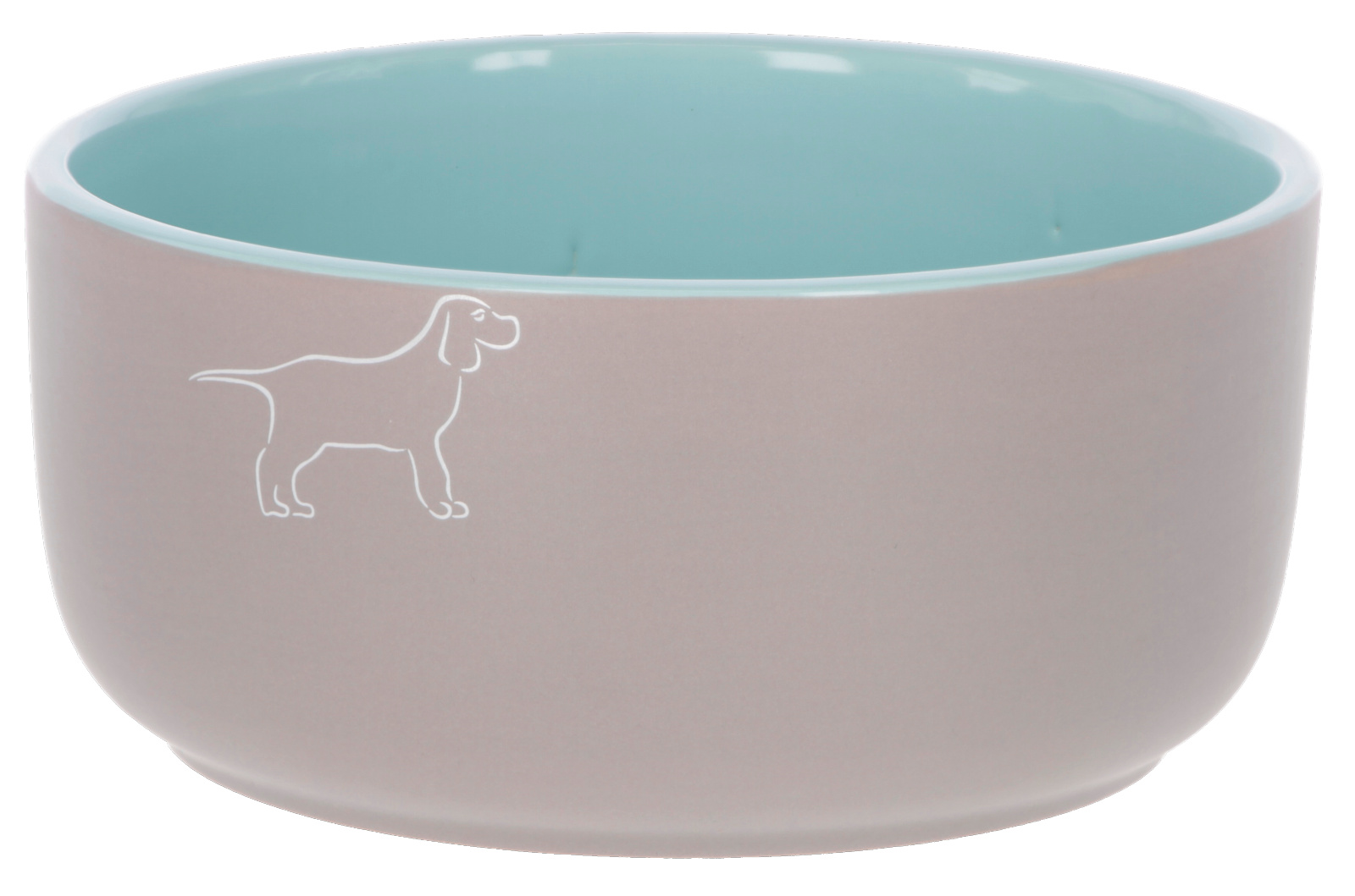 Kerbl Spirit ciotola cane ceramica smaltata con motivo