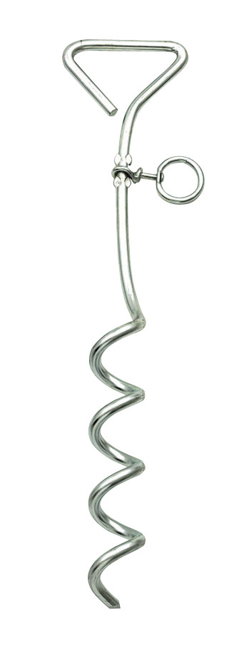 Kerbl Pet Dog Home Spiral Stake picchetto 40 cm acciaio