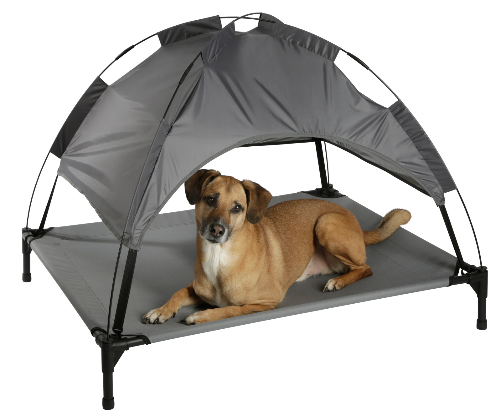 Kerbl Pet Vacation Top lettino rialzato cane con tettuccio