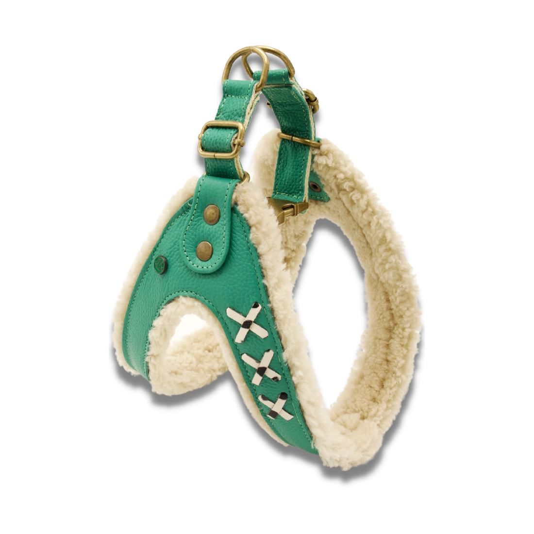 Dog with a Mission Frenkie pettorina cane 8 turchese 62,5-69 cm