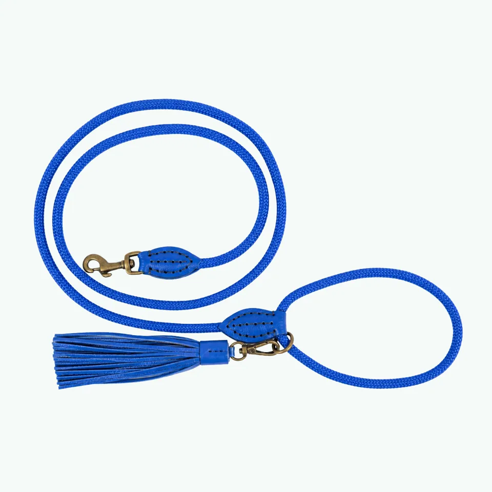 Dog with a Mission Indigo guinzaglio cane blu S 165 cm x 1 cm