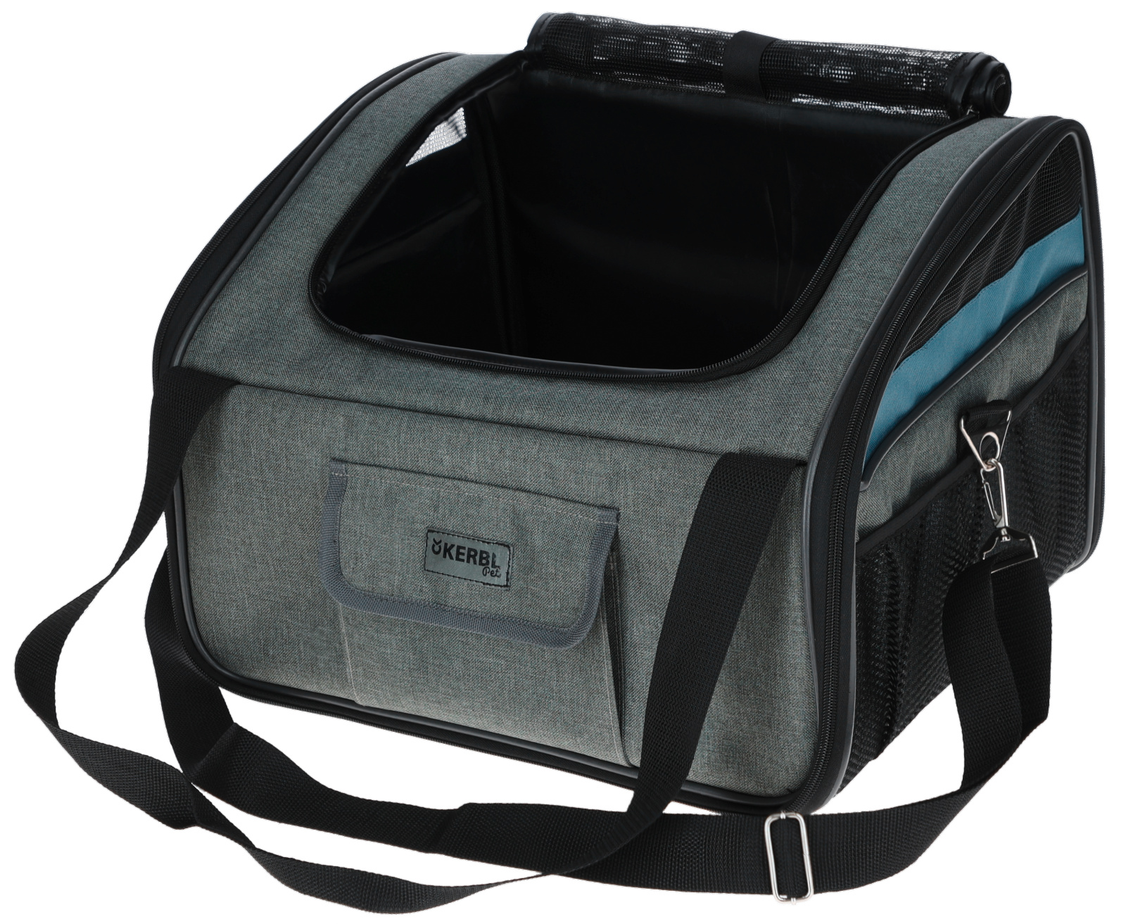 Kerbl Pet Vacation borsa trasporto cane auto Oxford 4 in 1