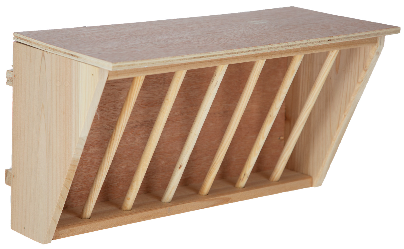 Kerbl Rastrelliera Fieno Legno 25x17x20 per Conigli