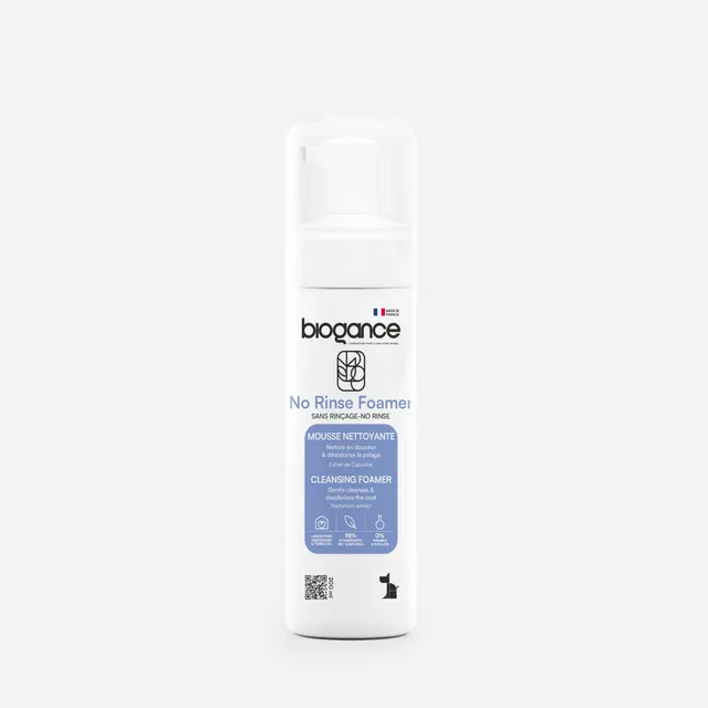 Biogance No Rinse Foamer schiuma secca cane nasturzio