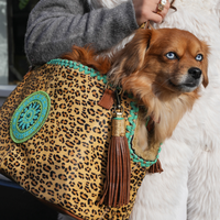 Dog with a Mission Leopard Lily borsa cane leopardo