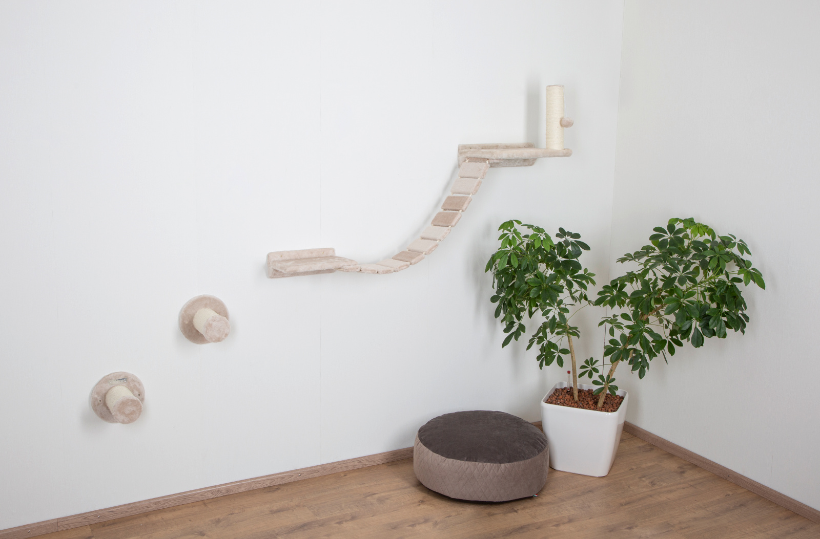 Kerbl Pet Matterhorn parete tiragraffi gatto 6 pezzi sisal