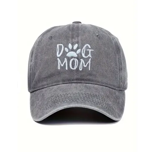 Toscani Gadget Cappellino Visiera Dog Mom Dog Dad Cotone