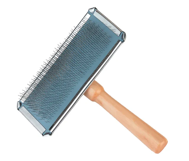 Kerbl Pet Soft Slicker Brush Spazzola Cane Setole Metallo