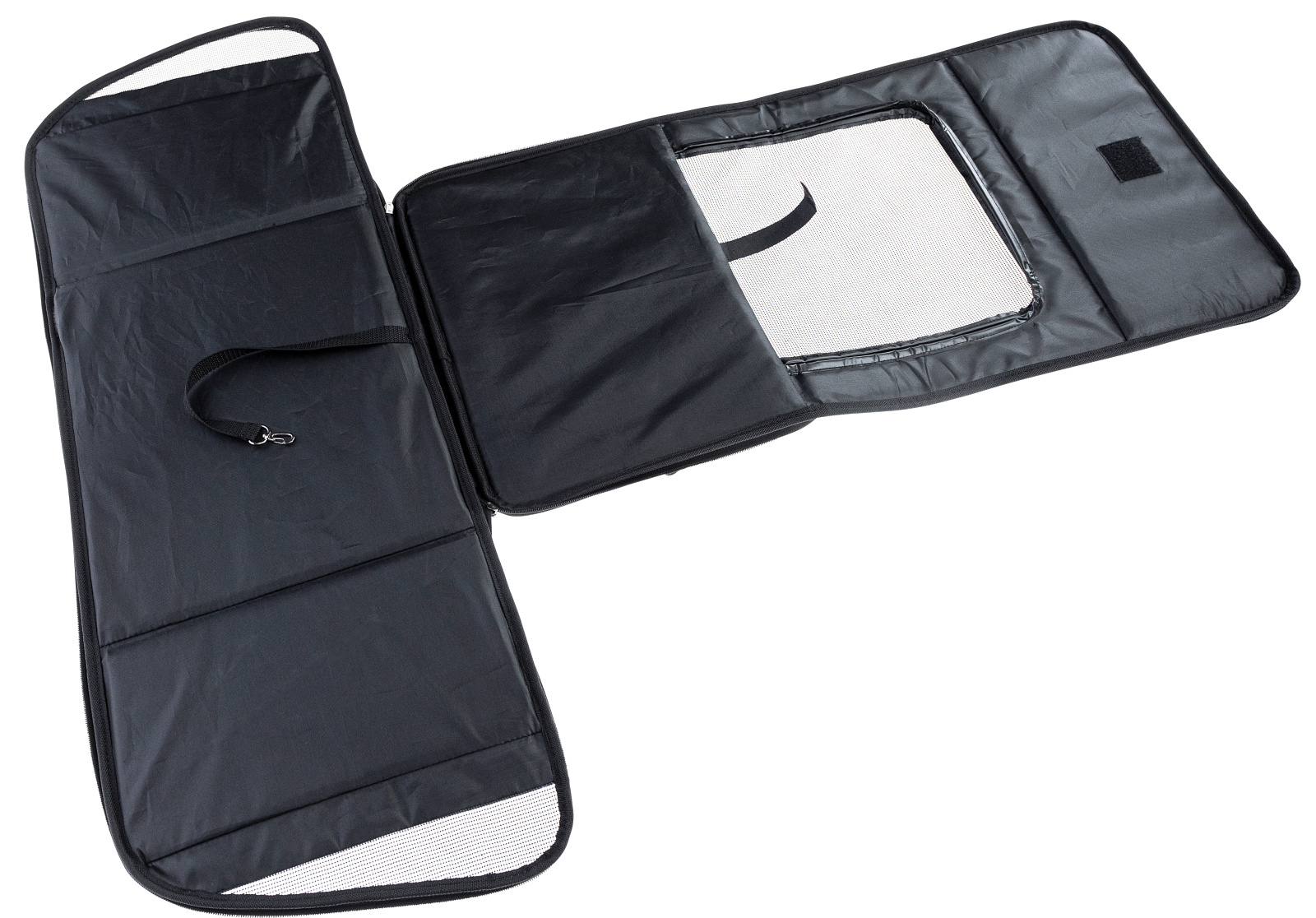 Kerbl Pet Vacation borsa trasporto cane auto Oxford 4 in 1