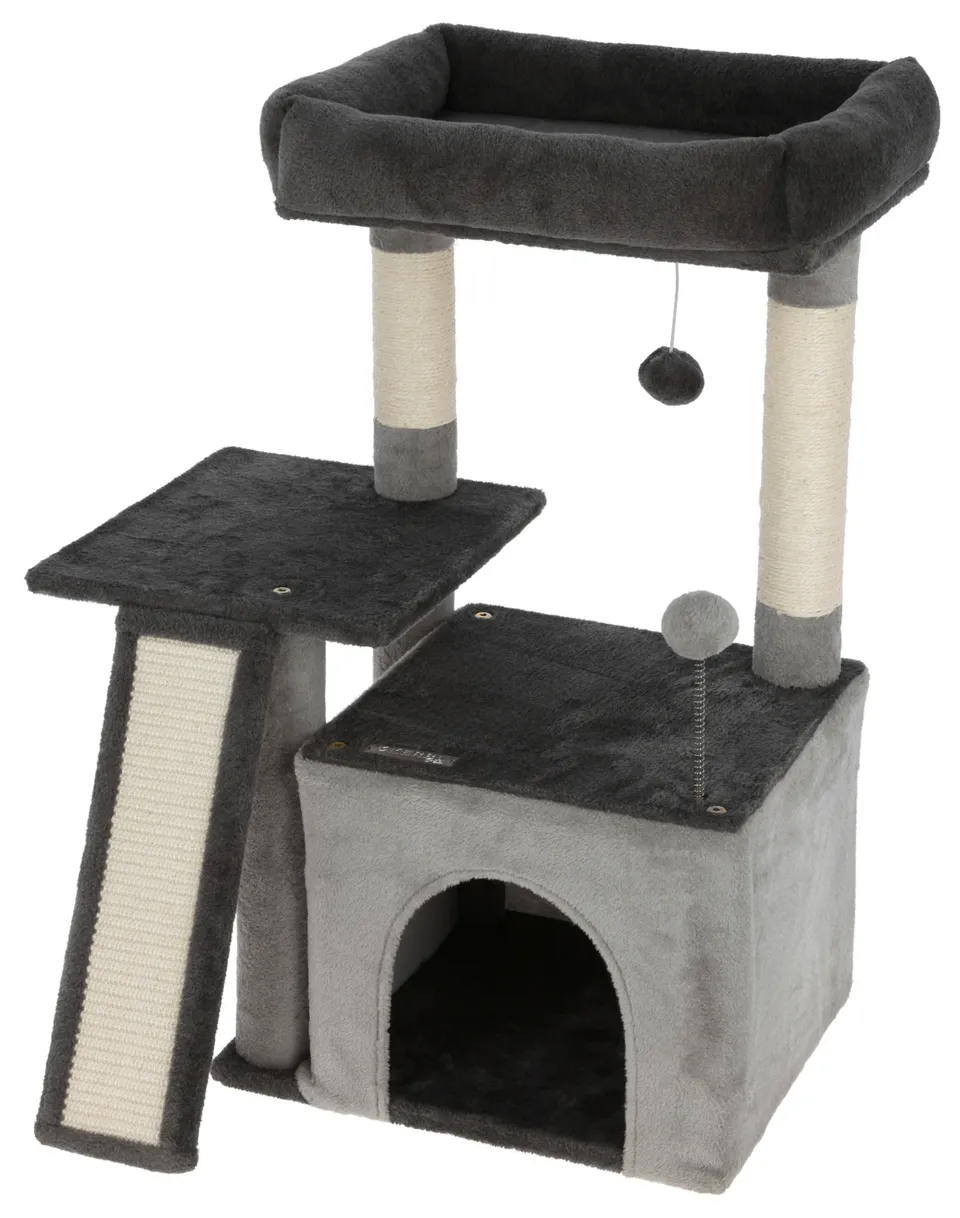 Kerbl Rosalie Albero Tiragraffi Gatto con Grotta in Sisal