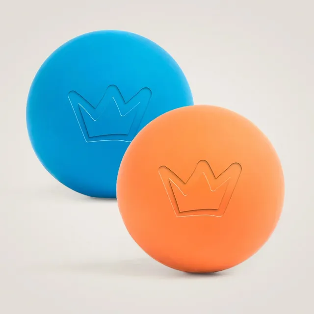 Rudelkönig palla cane caucciù arancione blu da riporto