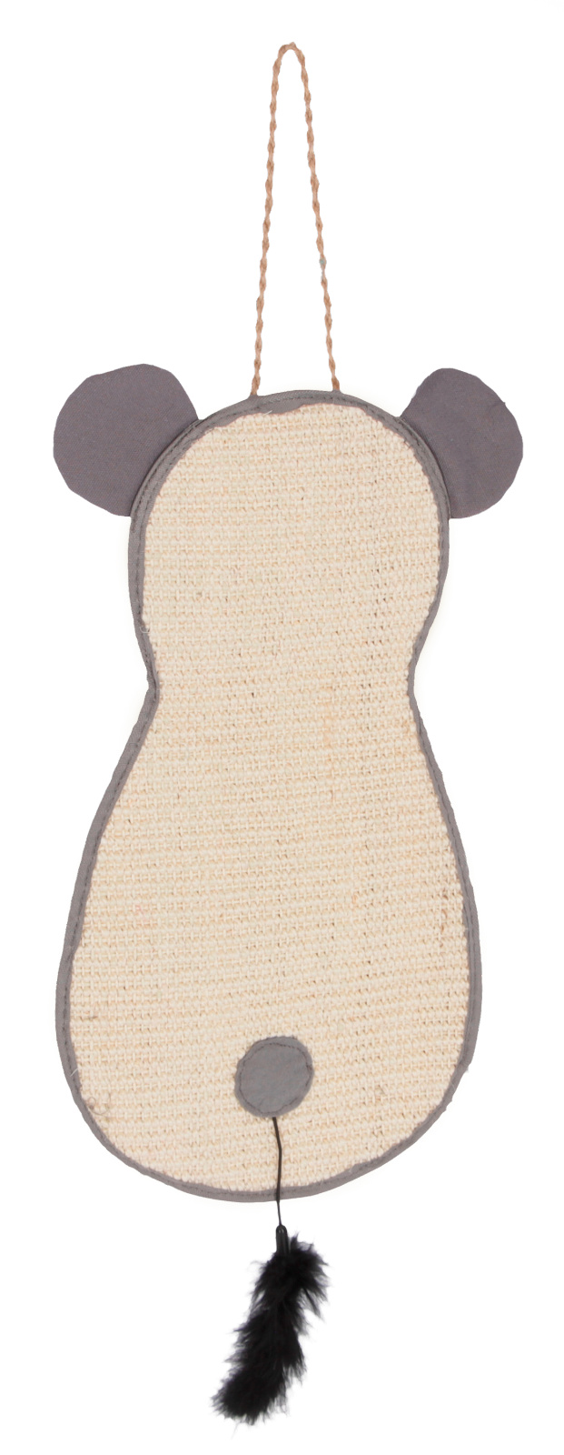 Kerbl Pet Scratch Mat tappeto tiragraffi gatto sisal piuma