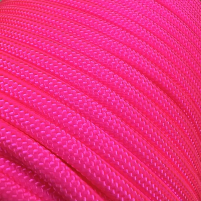 Toscani Paracord 550 type 3 corda Rosa fluo 4 mm al metro
