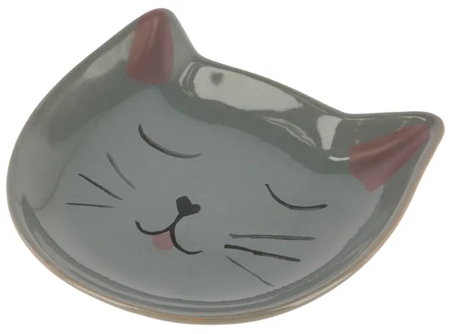 Kerbl Pet Kitty piatto ceramica gatto porzioni piccole
