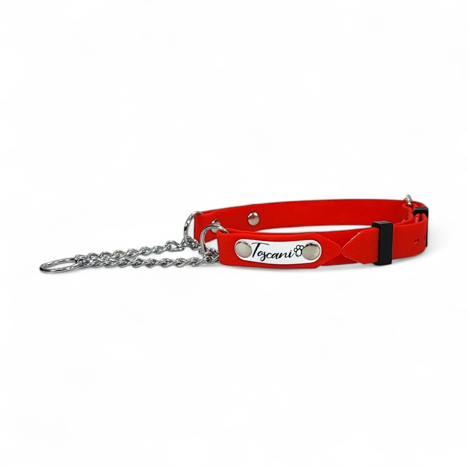 Toscani Waterproof collare martingala catena 20mm