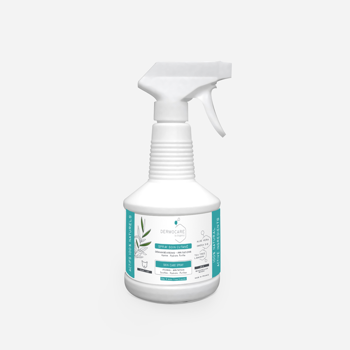 Biogance Dermocare Spray cute gatto aloe vera e oli essenziali
