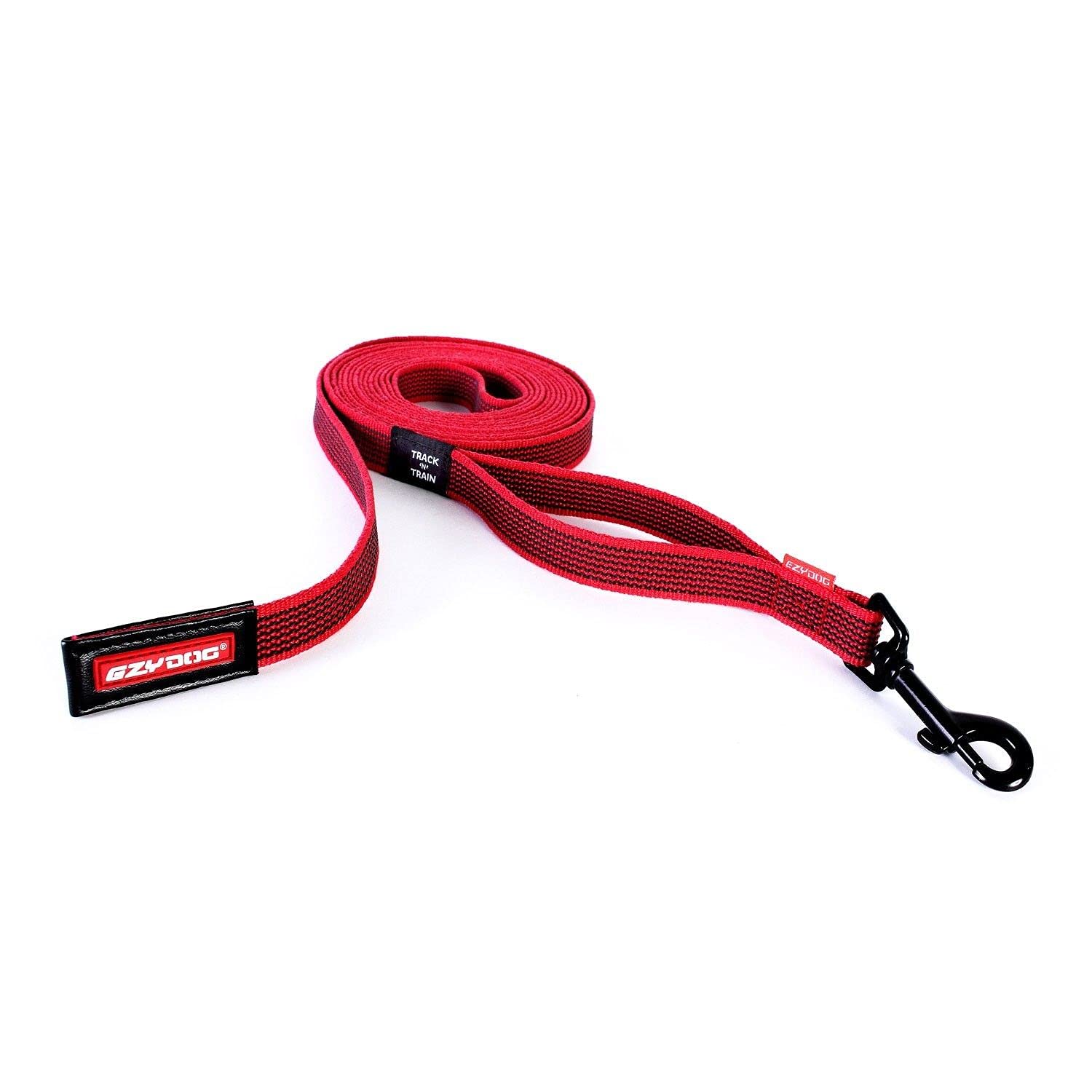 EzyDog Track n Train guinzaglio cane 5 m nero grip