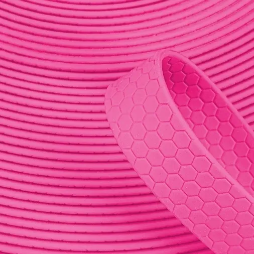 Toscani Fettucce & Nastri Exa Esagonale fettuccia rosa fluo 20mm