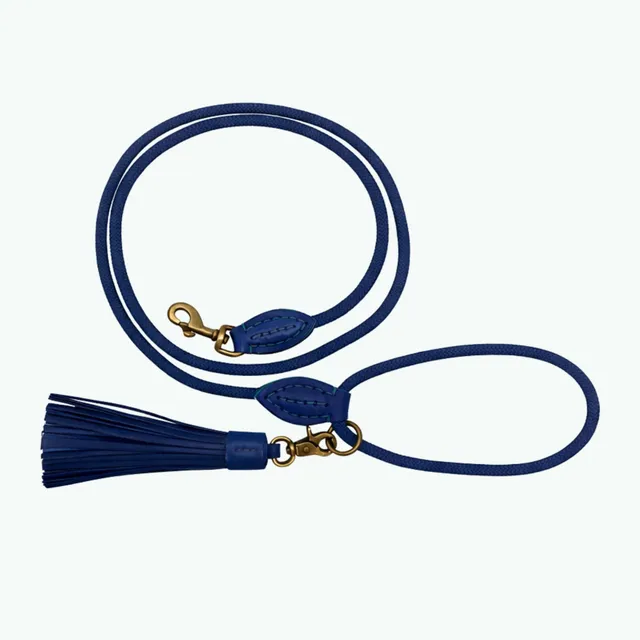 Dog with a Mission Classic Atlantic Guinzaglio S 155 cm Blu