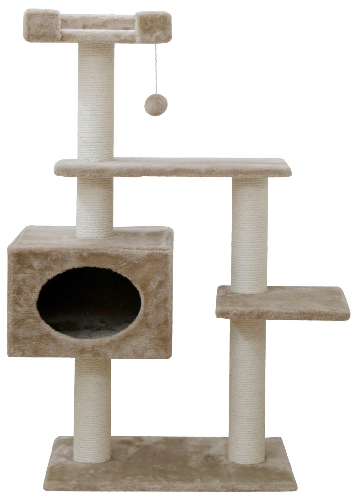 Kerbl Pet Emmy Tiragraffi Albero Gatto con Cuccia Sisal