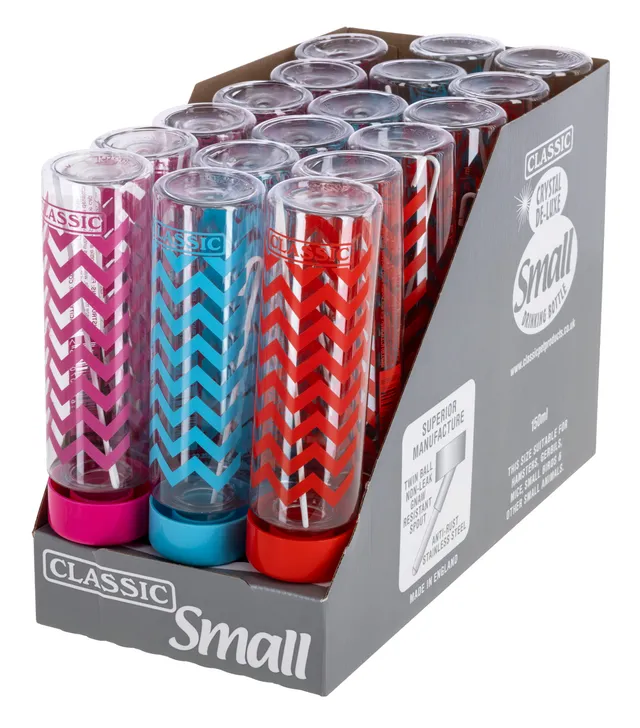 Kerbl Classic Zig-Zag Beverino Roditori Acciaio Antigoccia