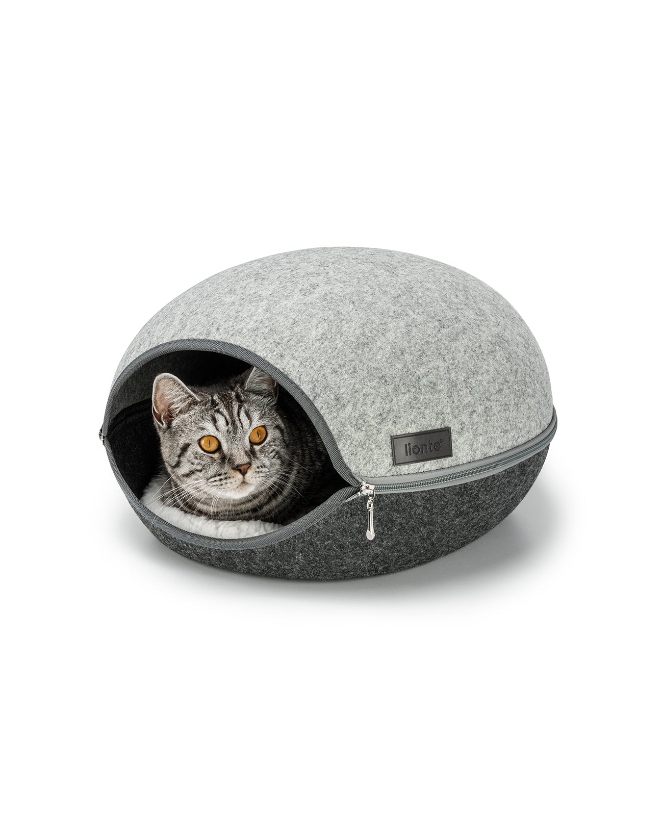 Lionto Katzenbettchen cuccia grotta gatto feltro cuscino