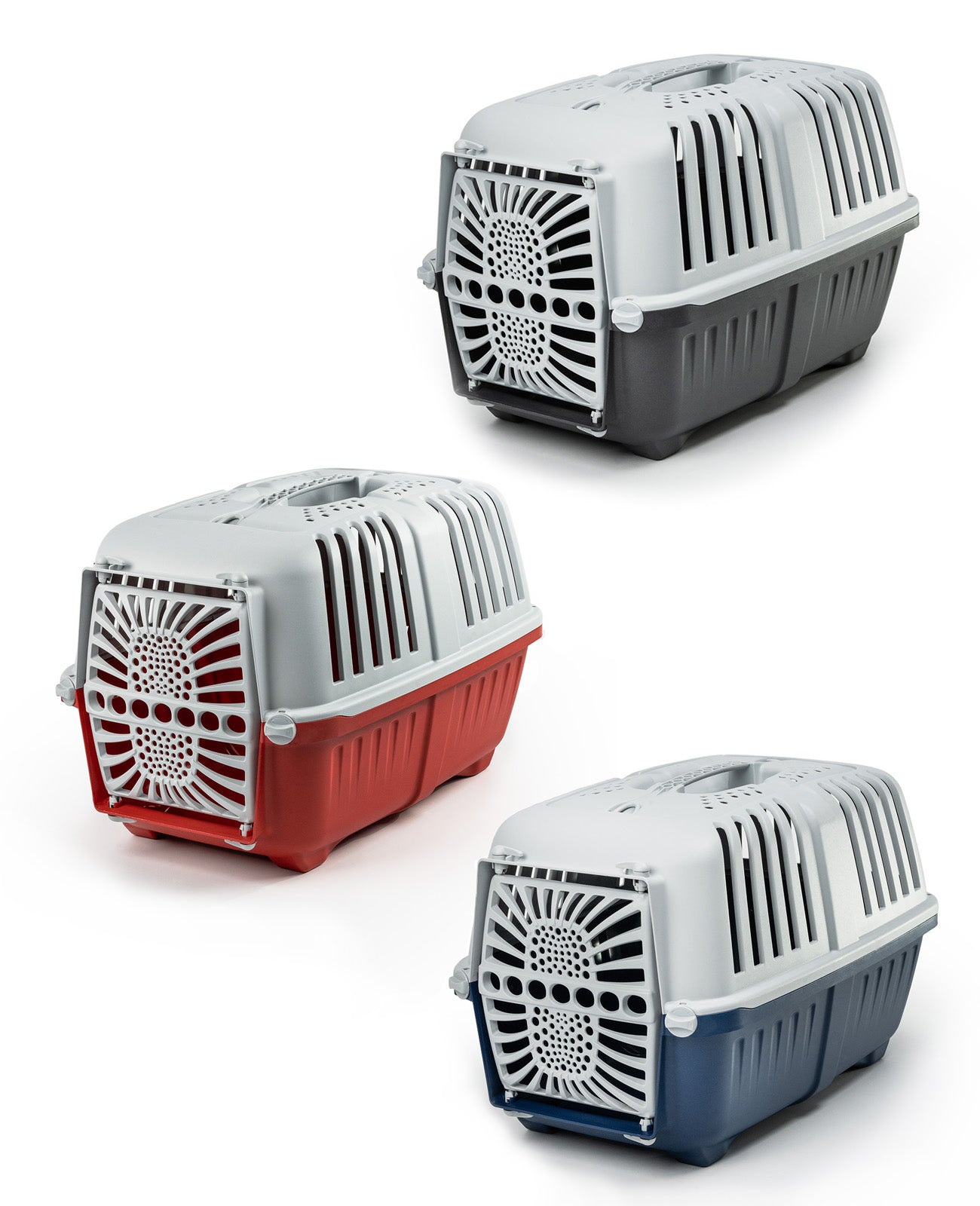 Lionto Trasportino 55x36x36 cm Box Cani Gatti Antracite