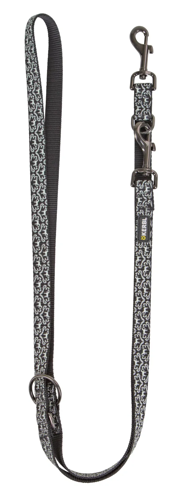Kerbl Shiny Night guinzaglio addestramento cane nylon riflettente