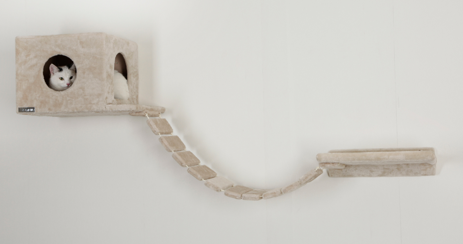 Kerbl Cat Scratch Mount Everest parete arrampicata legno 6 elementi