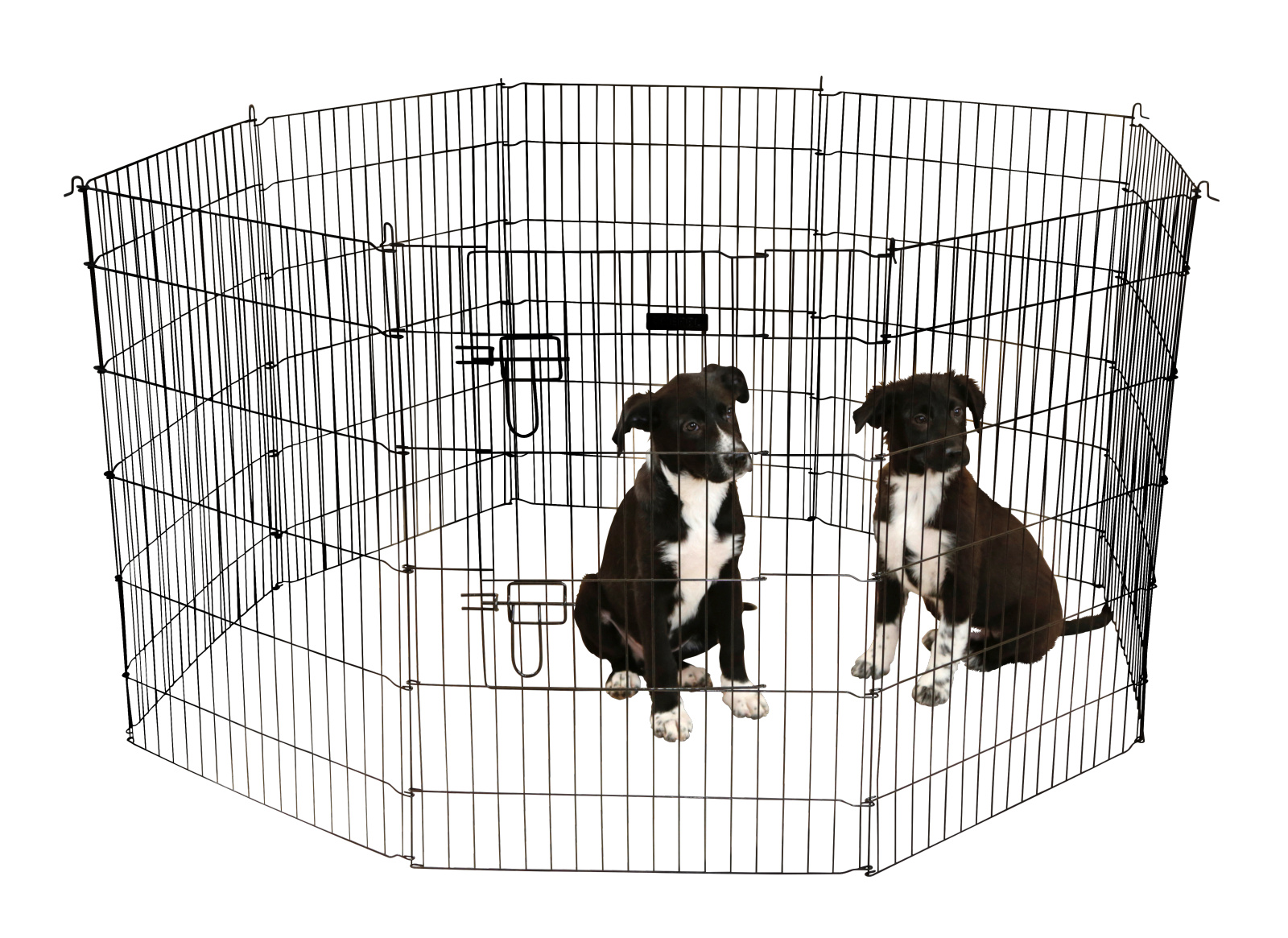 Kerbl Pet Puppy Pen recinto cuccioli 8 elementi metallo