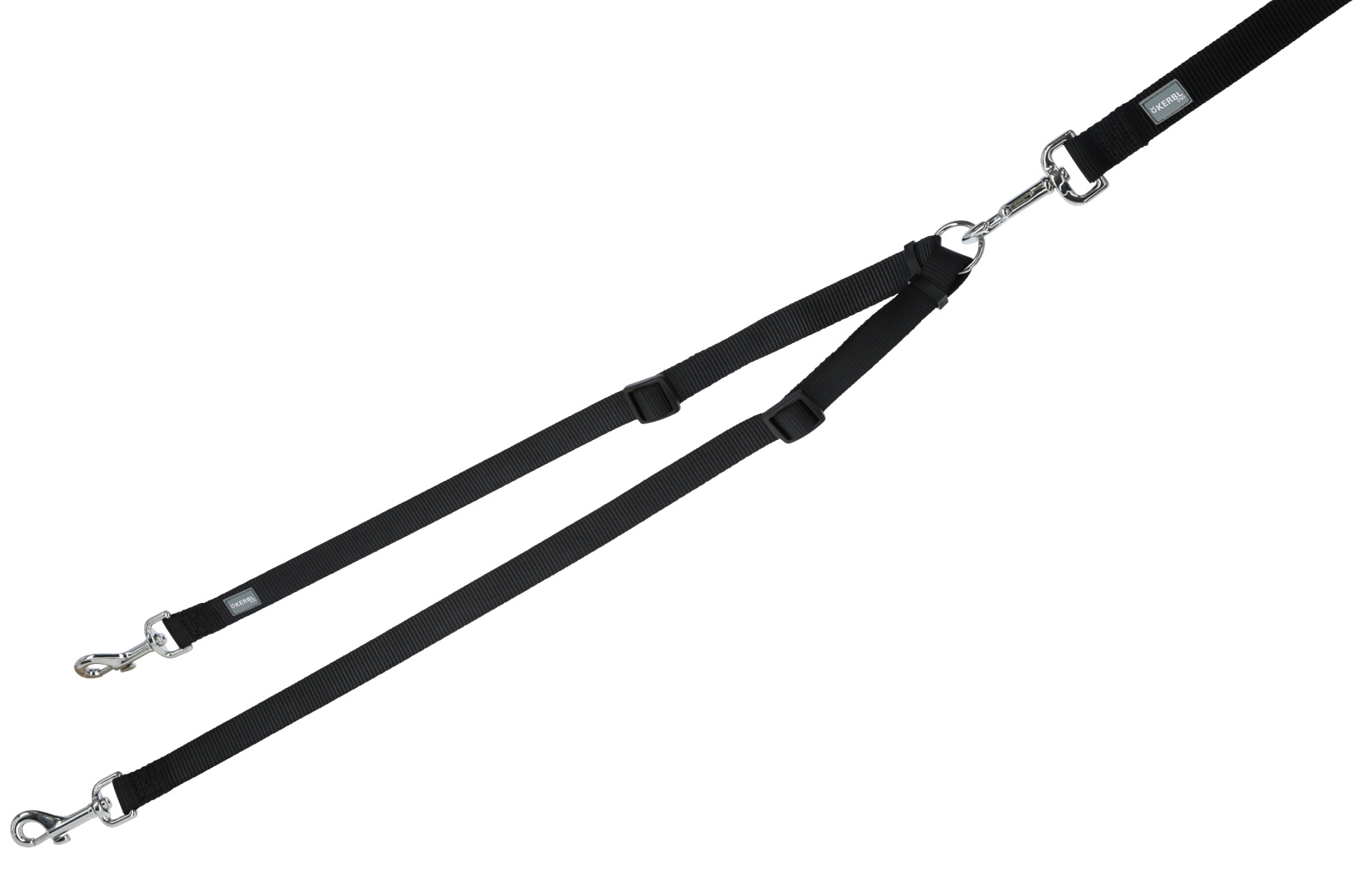 Kerbl Miami coupling sdoppiatore guinzaglio nylon 2 cani