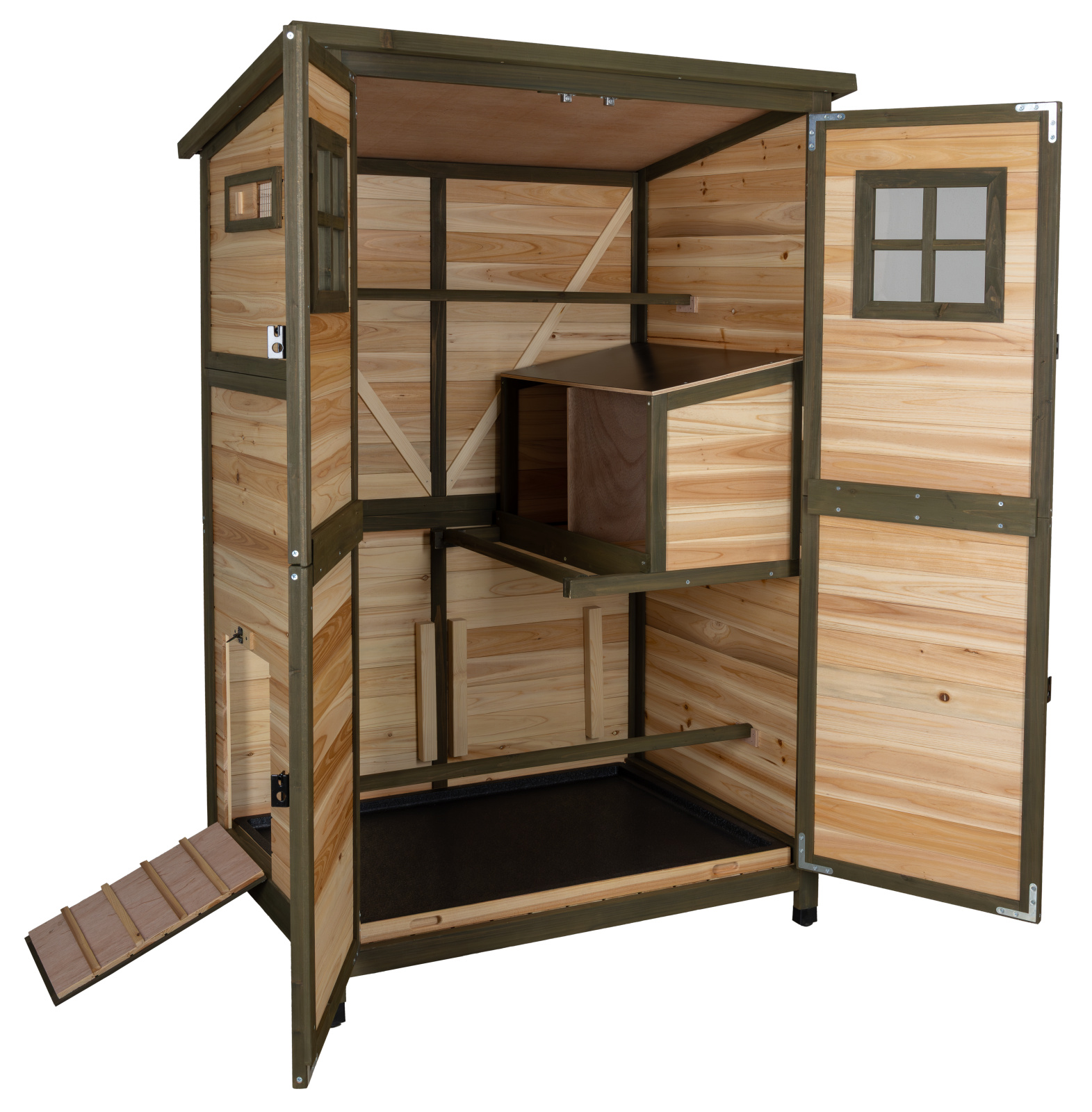 Kerbl Pet Hen House Tower pollaio legno per galline