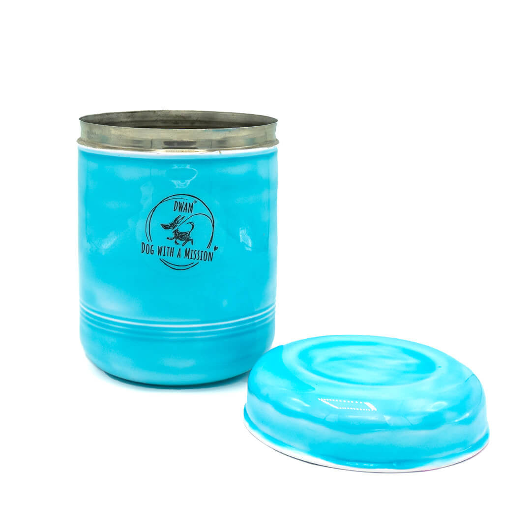 Dog with a Mission Cookie Monster Barattolo Cane Turchese