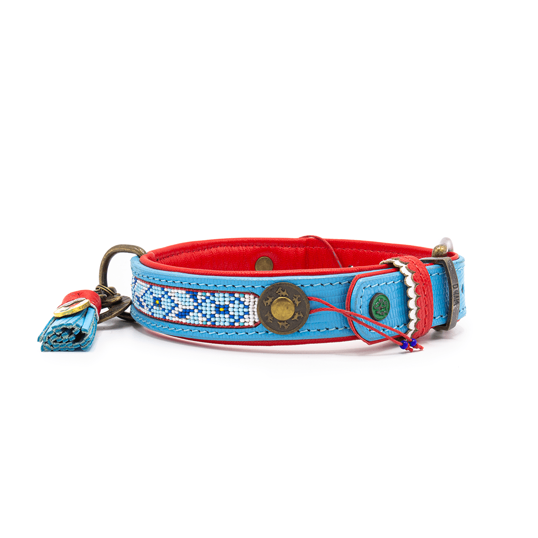 Dog with a Mission Dutchie collare cane XXS azzurro 22-24 cm