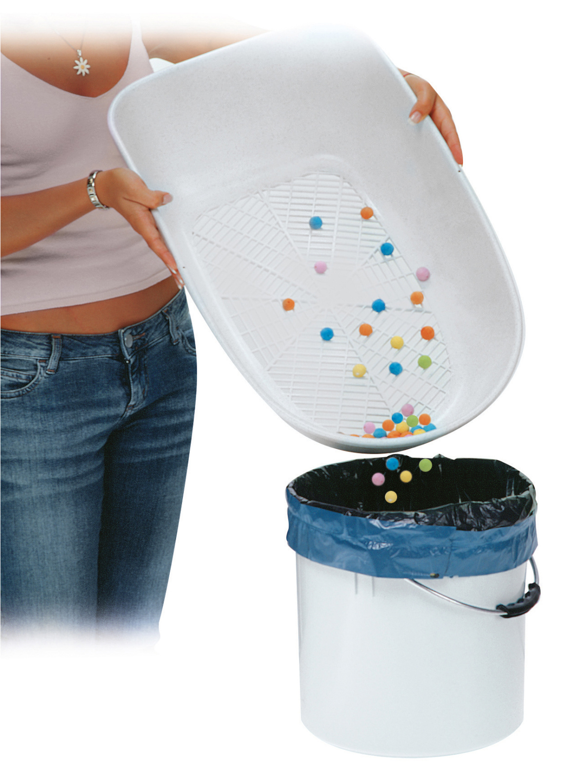 Kerbl Pet Furba Lettiera Gatto con Setaccio Plastica