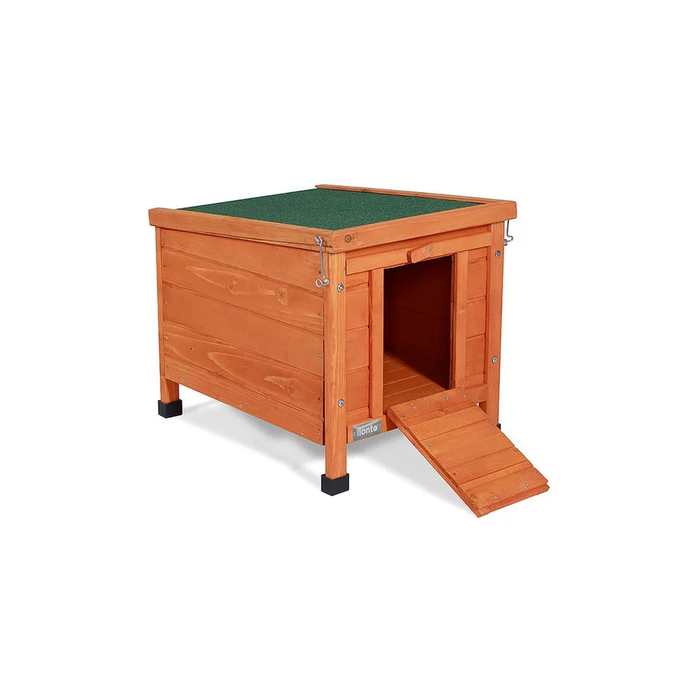 Lionto Katzen Alles für Zuhause casetta coniglio 43x52x43 cm rampa
