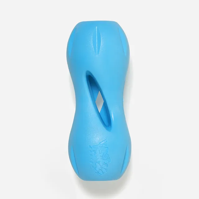West Paw Qwizl blu gioco dentale cani Zogoflex riciclato