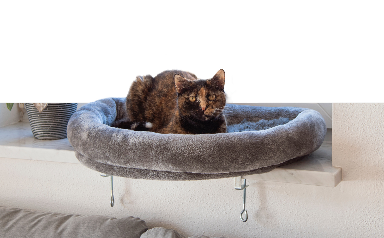 Kerbl Pet Window Bed lettino gatto finestra davanzale lavabile