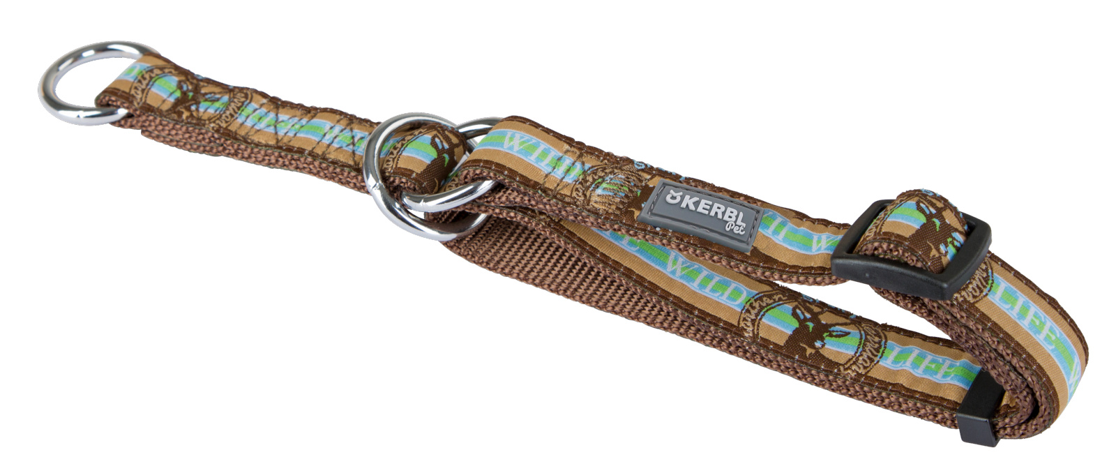 Kerbl Pet Choker Wild Life collare strozzo nylon cane