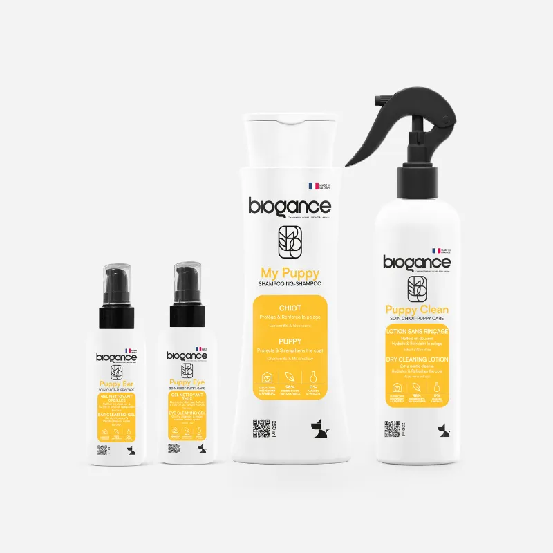 Biogance Pack Cucciolo kit igiene 4 pezzi naturale
