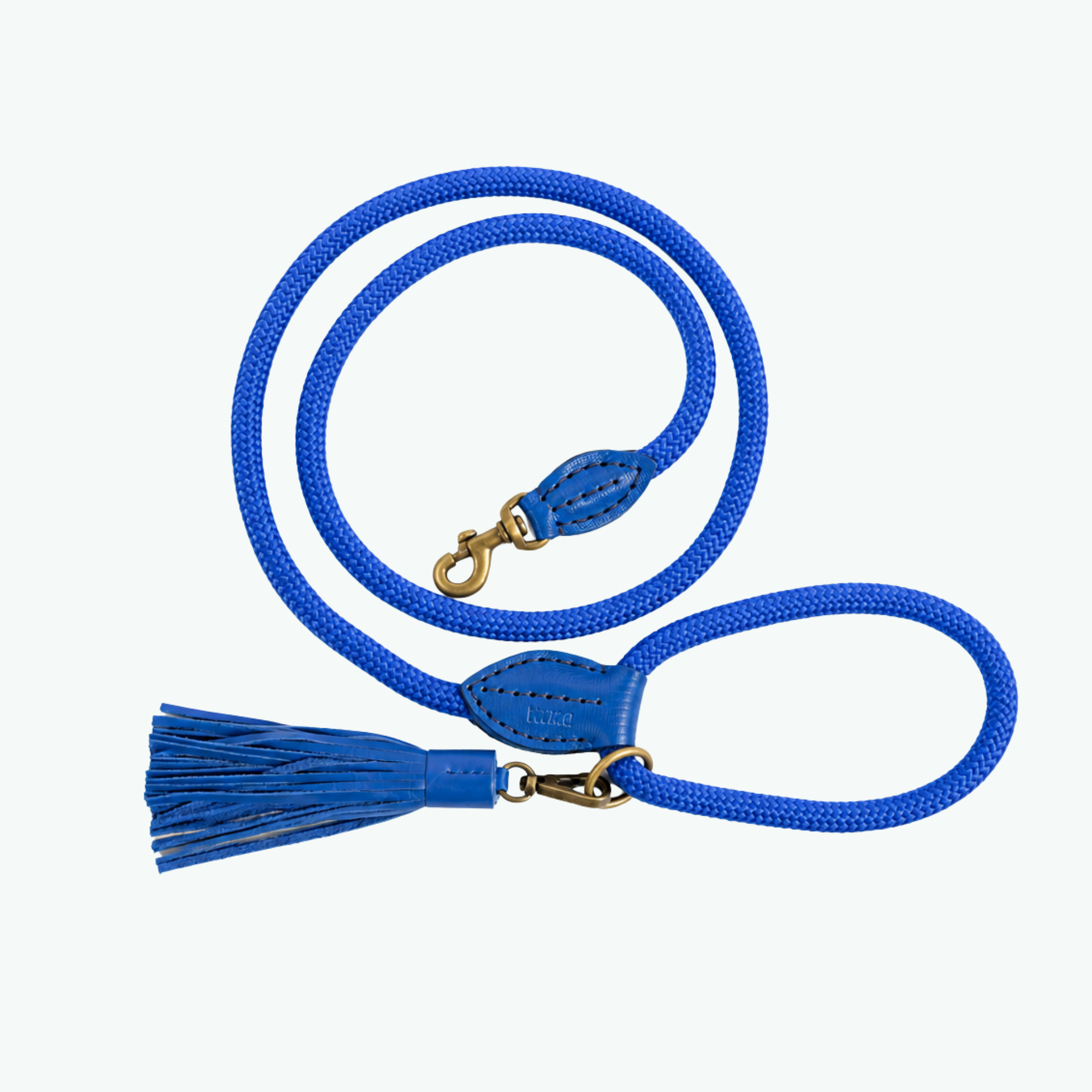 Dog with a Mission Indigo guinzaglio cane blu L 165 cm x 1,4 cm